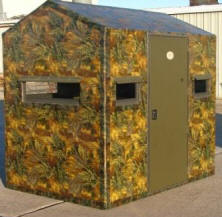 5 x 7 deer blind on tower